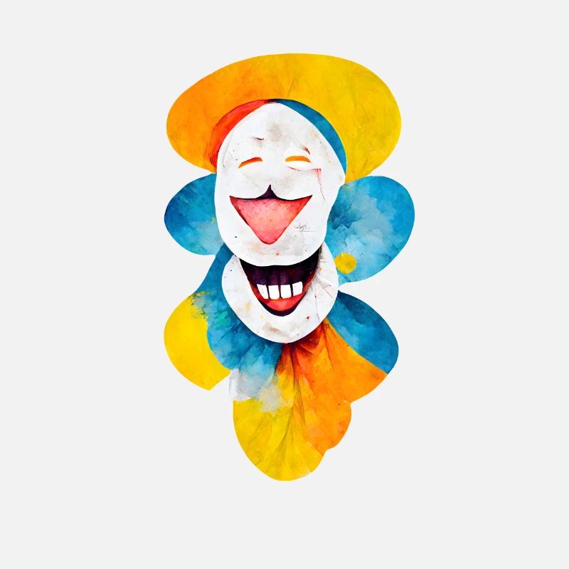 Clown Abstrakt