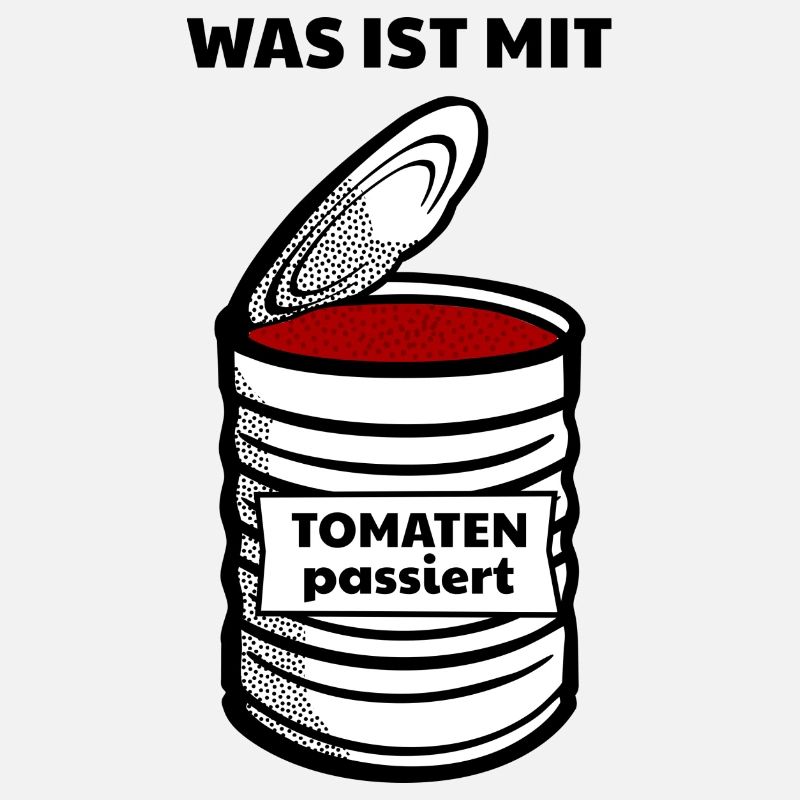 Was ist mit Tomaten passiert | Lustiger Spruch