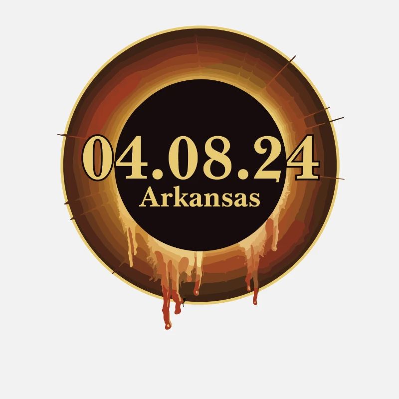 Total Solar Eclipse Path of Totality Arkansas