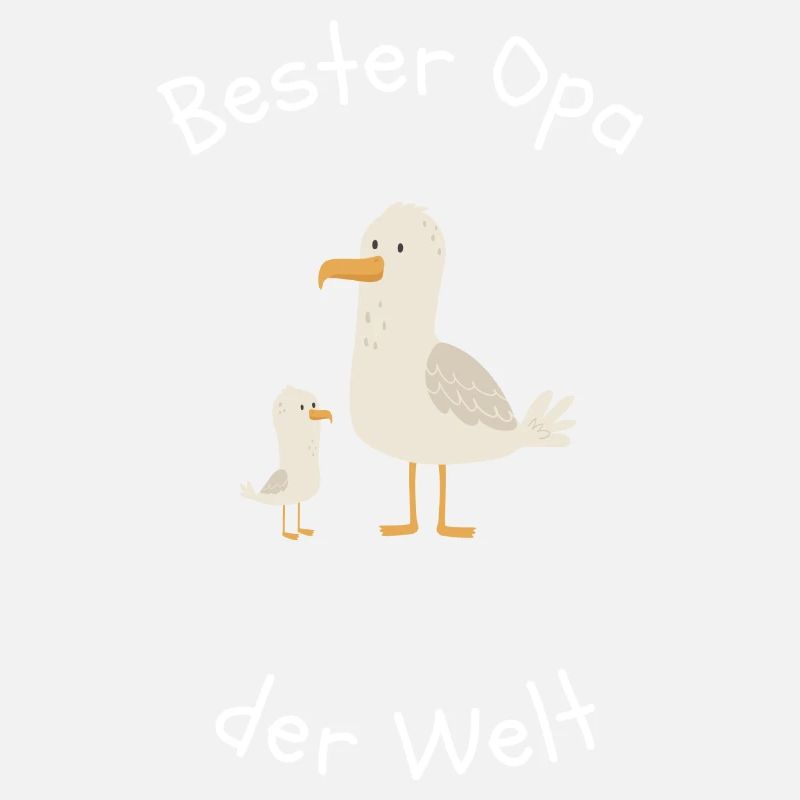 Bester Opa: Möwen mit Liebe