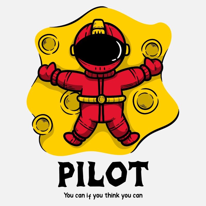 Pilot, Cartoon Spaceman