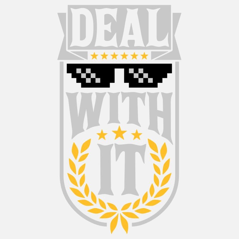Deal with it Laurel Wreath