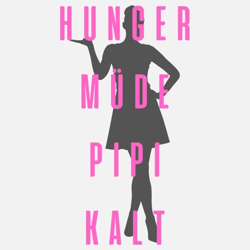 Hunger Müde Piipi Kalt