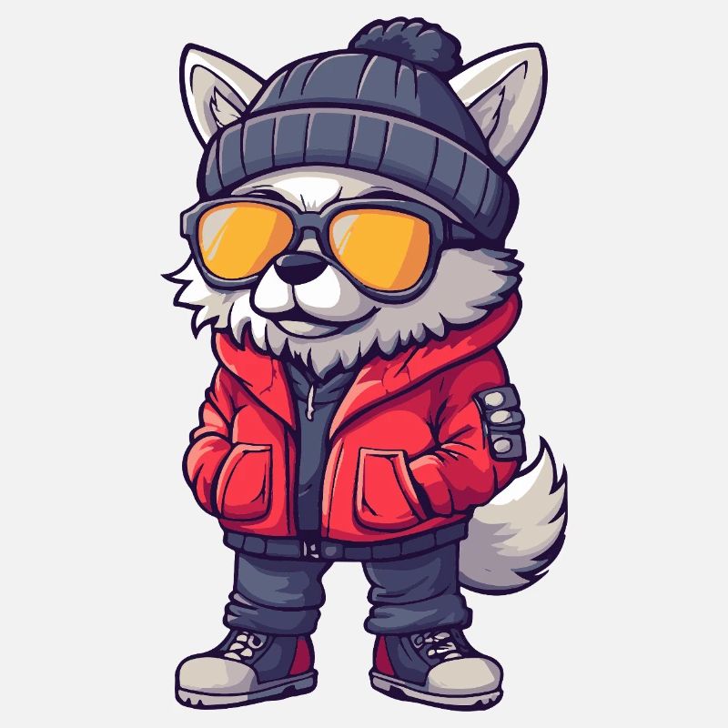 Wolf Cool Comic