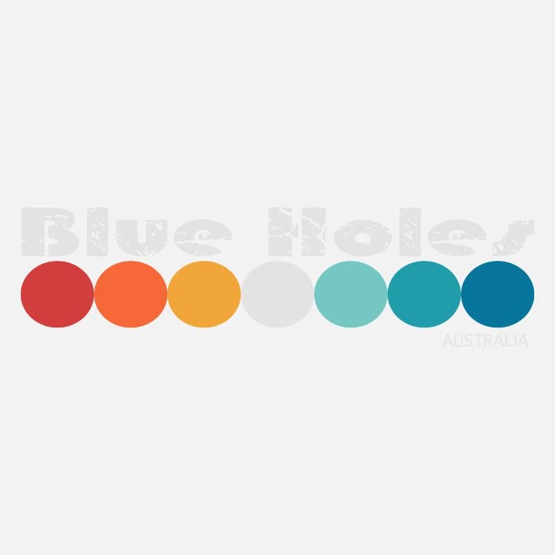 Trous bleus