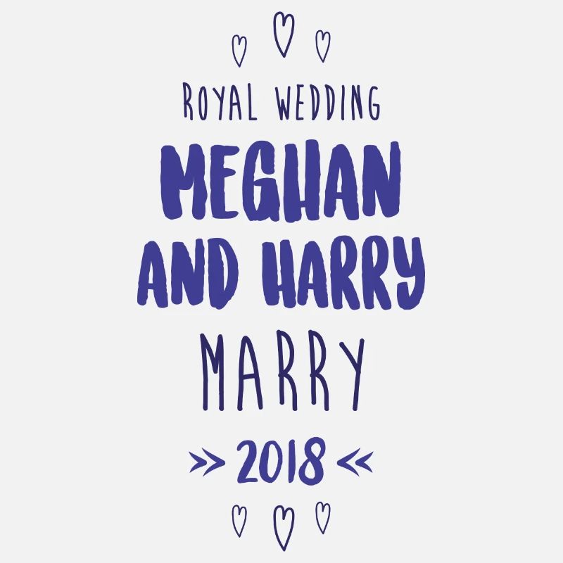 HT Royal Wedding Marry 2018 blue