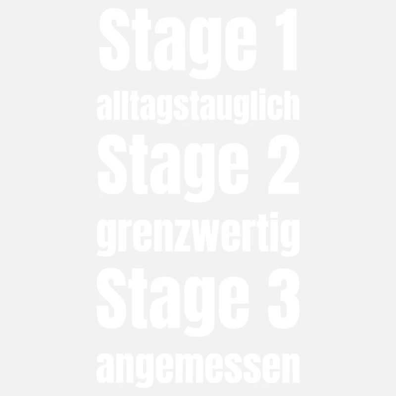 Die einzelnen Tuning Stages