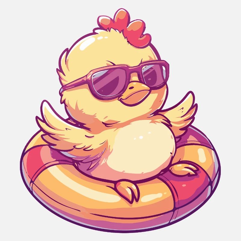 Chicks Chicken Comic Cool