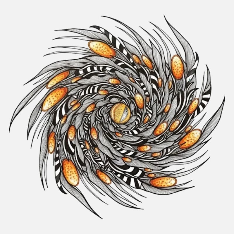 Spiralfeder Muster