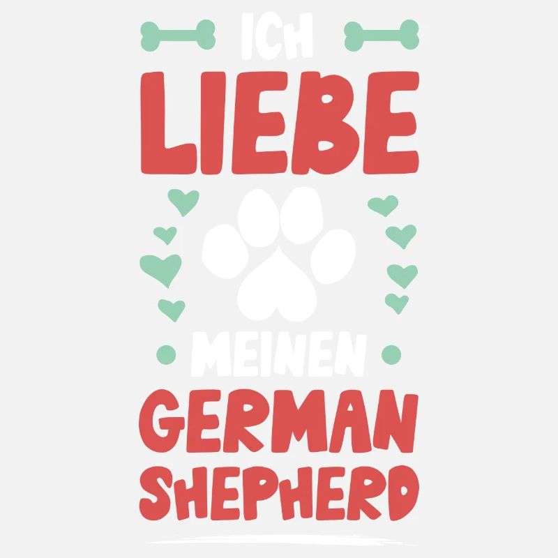 Ich liebe meinen German Shepherd