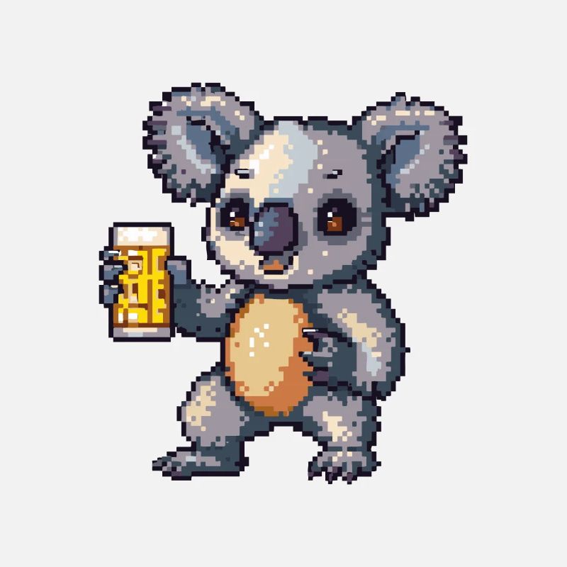 Koala Bier Pixel