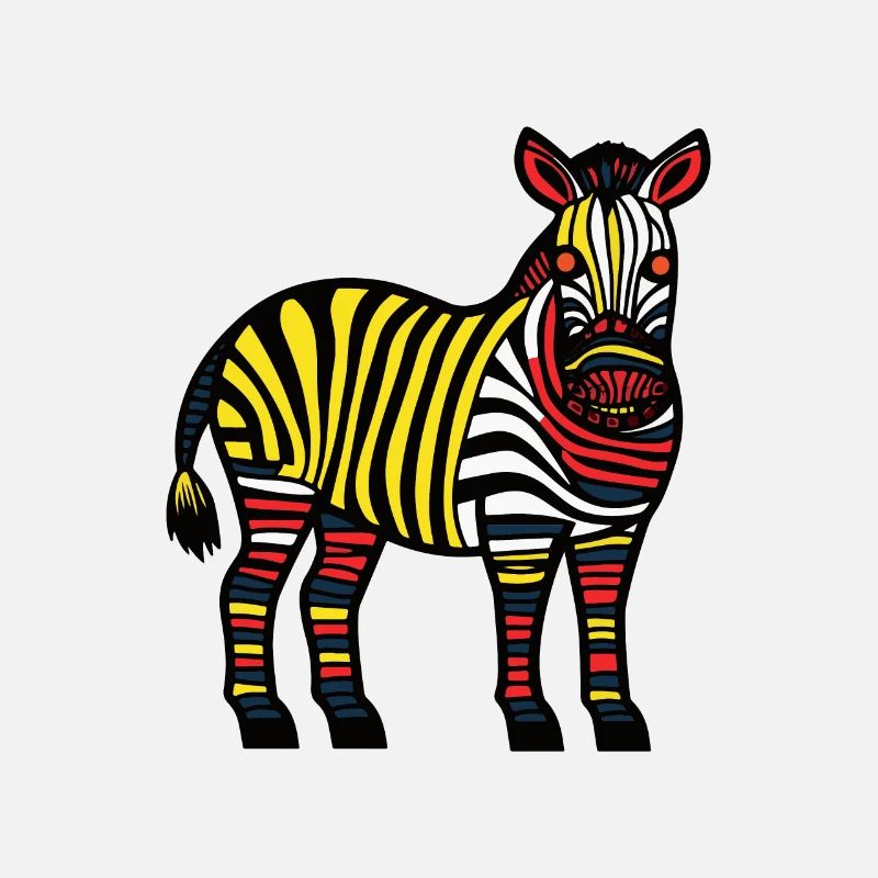 Zebra Halloween Tier