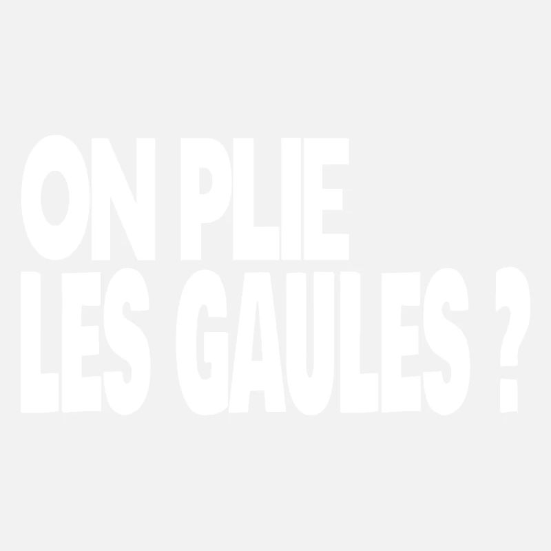 on plie les gaules ?