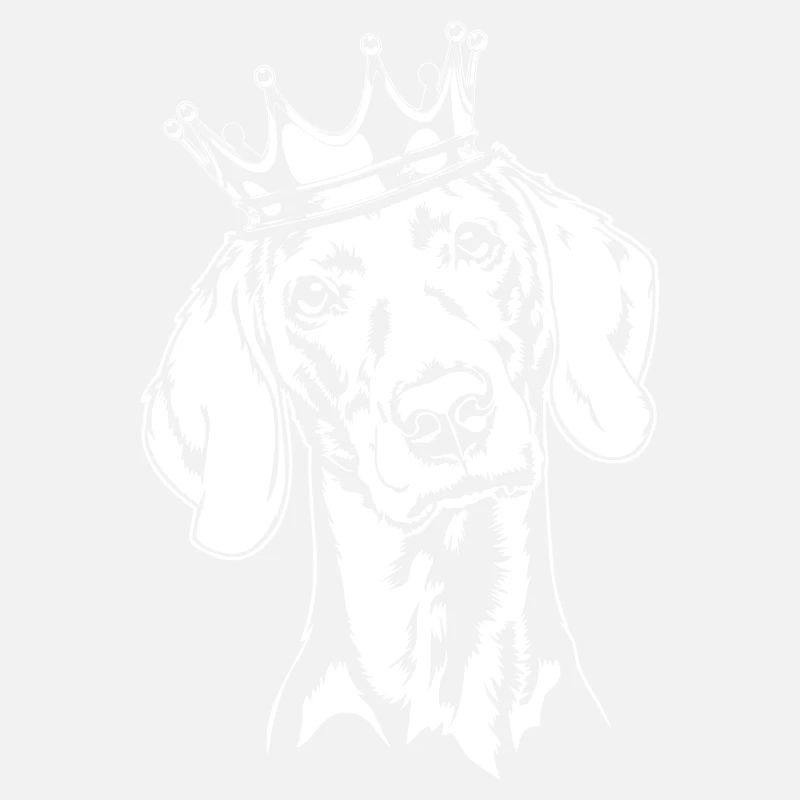 Weimaraner Krone Chiens Chien Wilsigns