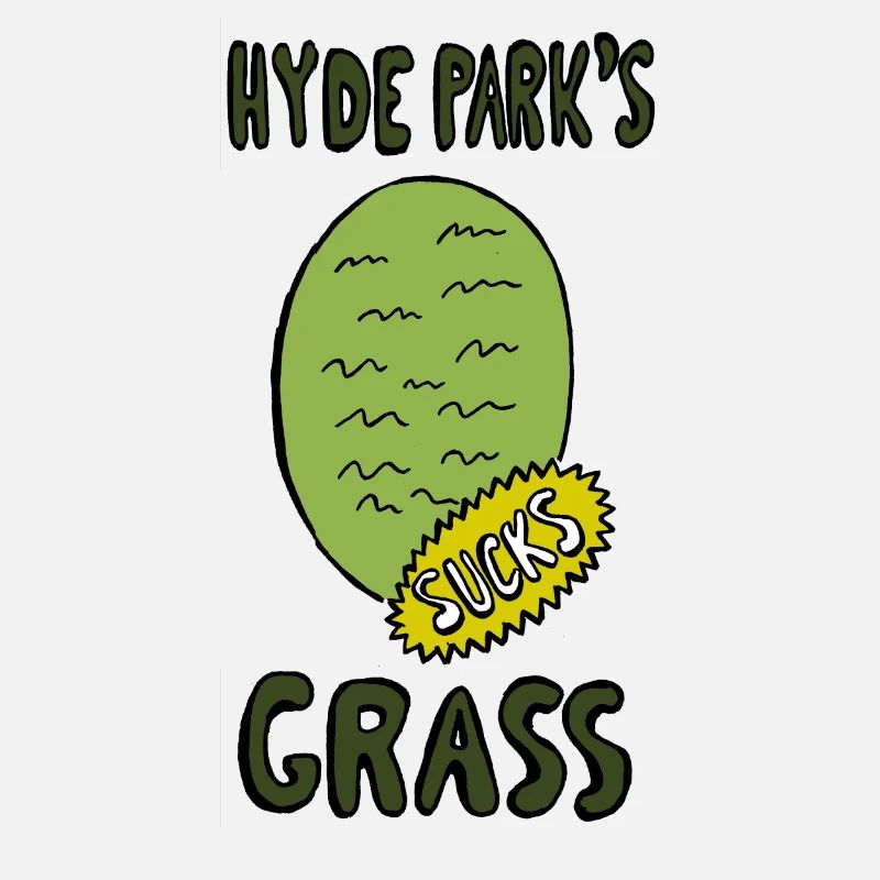 Hyde Park's Grass SUCK