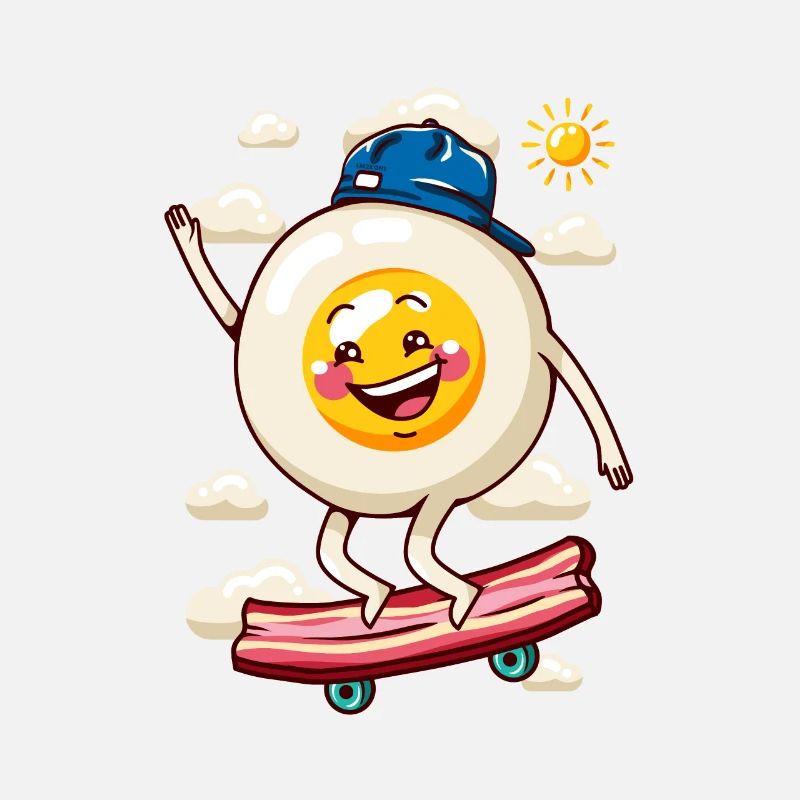 Flat Egg Skateboard