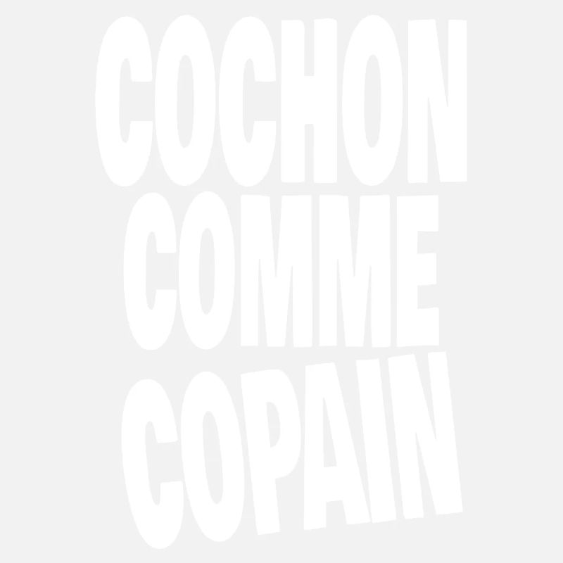 cochon comme copain