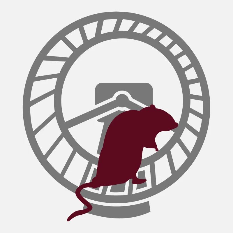rat dans le tapis / rat in a wheel (2c)