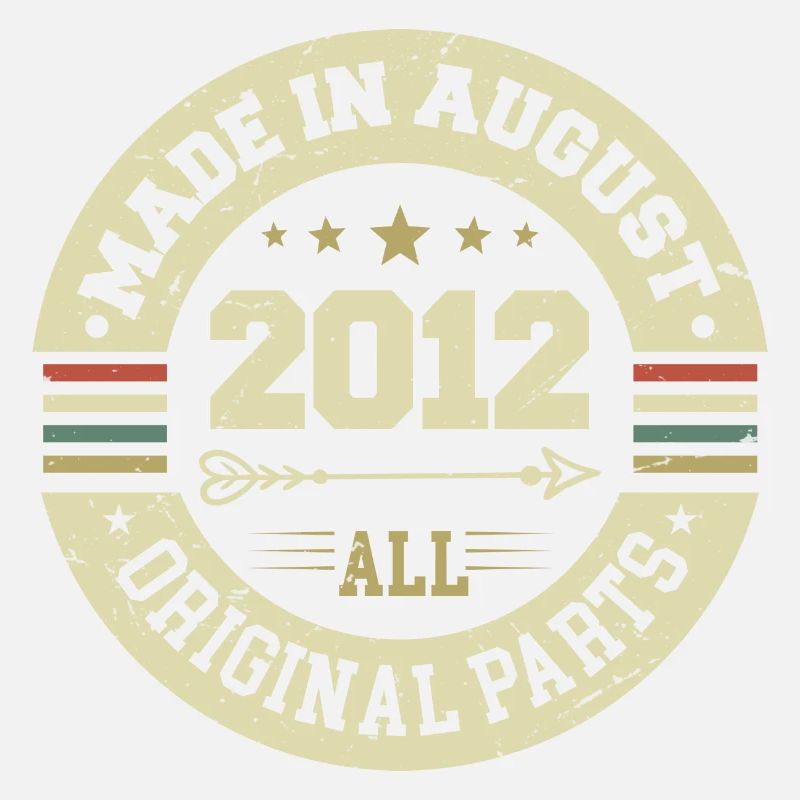 August 2012 Birthday Gift August 2012 August