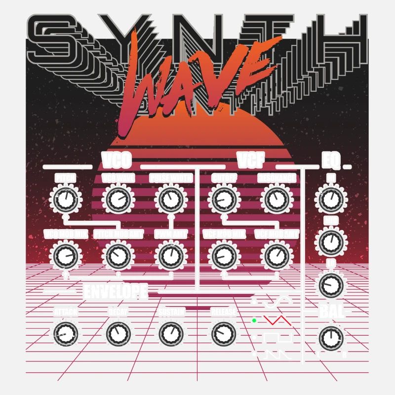 Synthesizer Tonstudio Waveform Synthese Elektro Mu