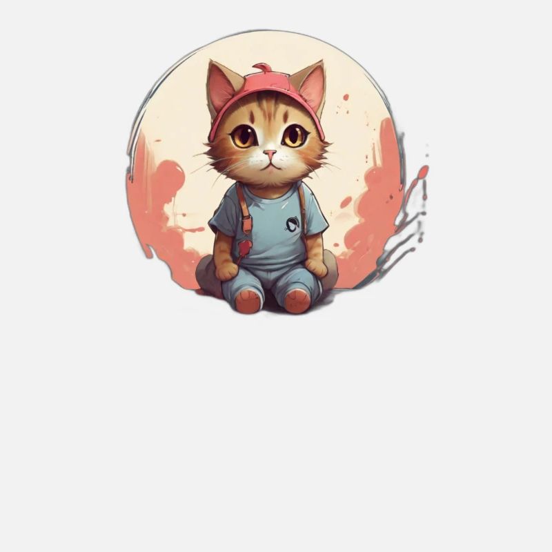 Design de chat mignon