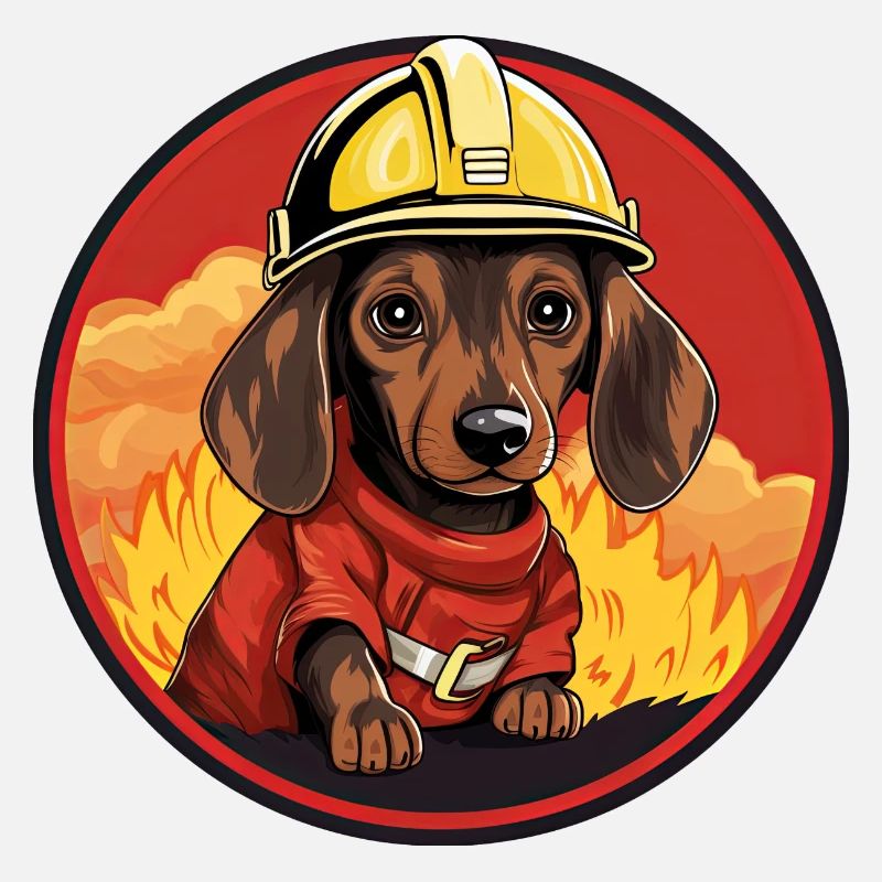 Teckel pompiers / Teckel pompier