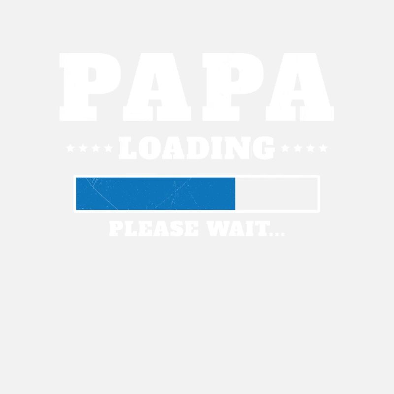 Papa wird geladen Bitte warten