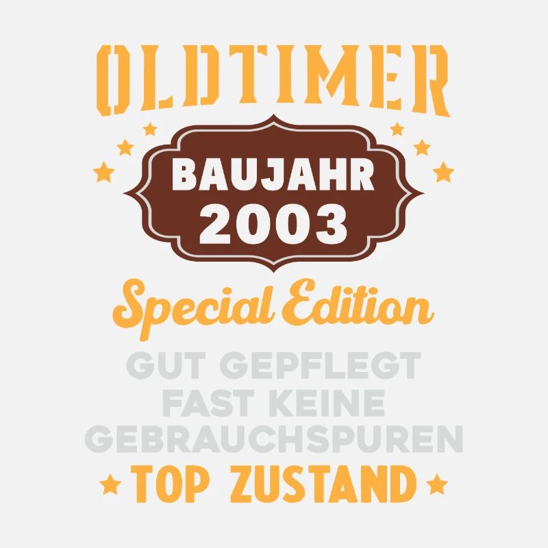 Oldtimer Baujahr 2003 Geburtstagsgeschenk