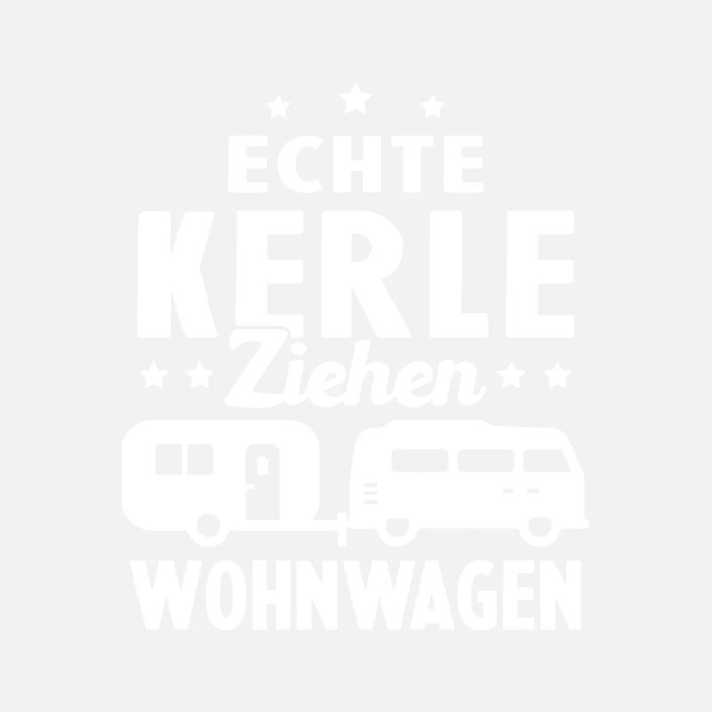 echte kerle ziehen wohnwagen
