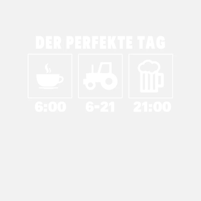 Der perfekte Tag eines Landwirts