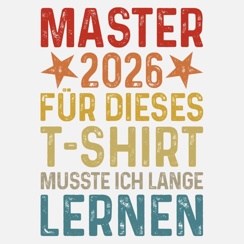 Master 2026 Graduation T-Shirt