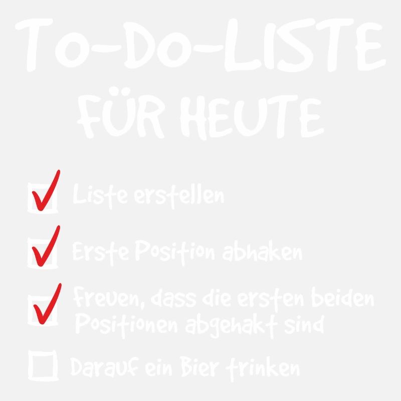 Bier to do Liste abgehakt - RAHMENLOS Geschenk