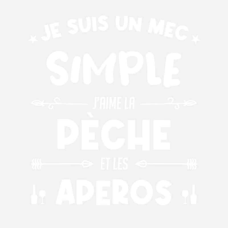 Pêche - un mec simple