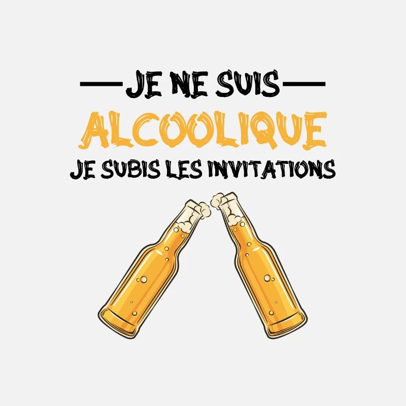 je ne suis pas alcoolique je subis les invitations