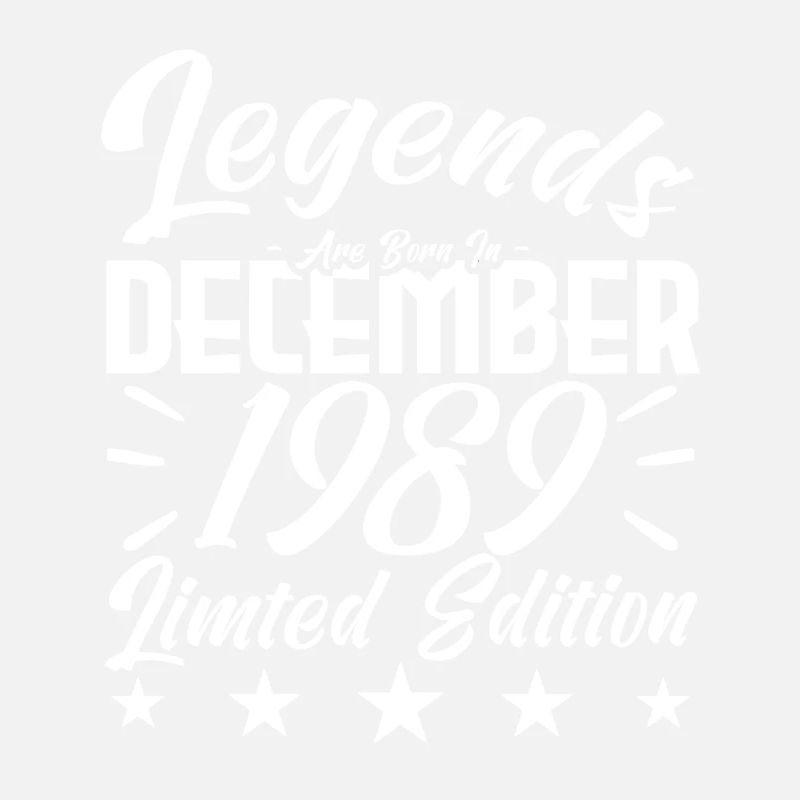 Jubiläumsgeschenk, Legenden werden im Dezember 1989 geboren