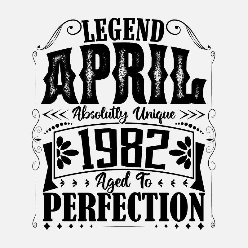 April 1982. Anniversary April 1982. Gift 1982.