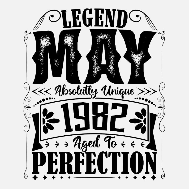May 1982. Birthday May 1982. Gift May 1982.