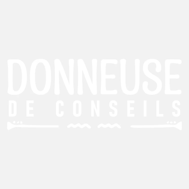 Donneuse de conseils. cadeau Conseiller.