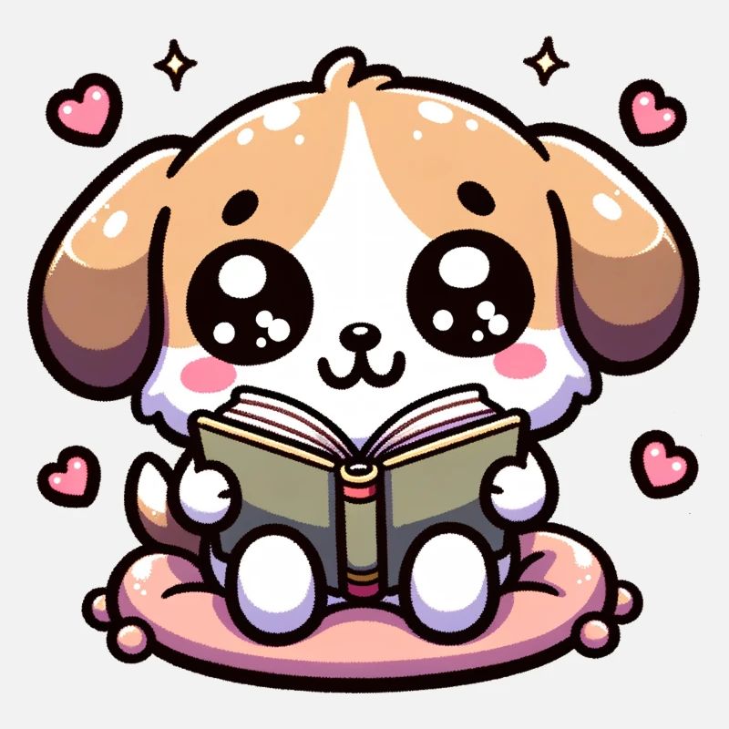 Dog Reading Reading Rover Rompers