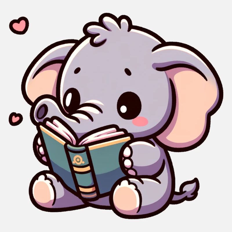 Elephant Reading Story-time Elephant Onesie