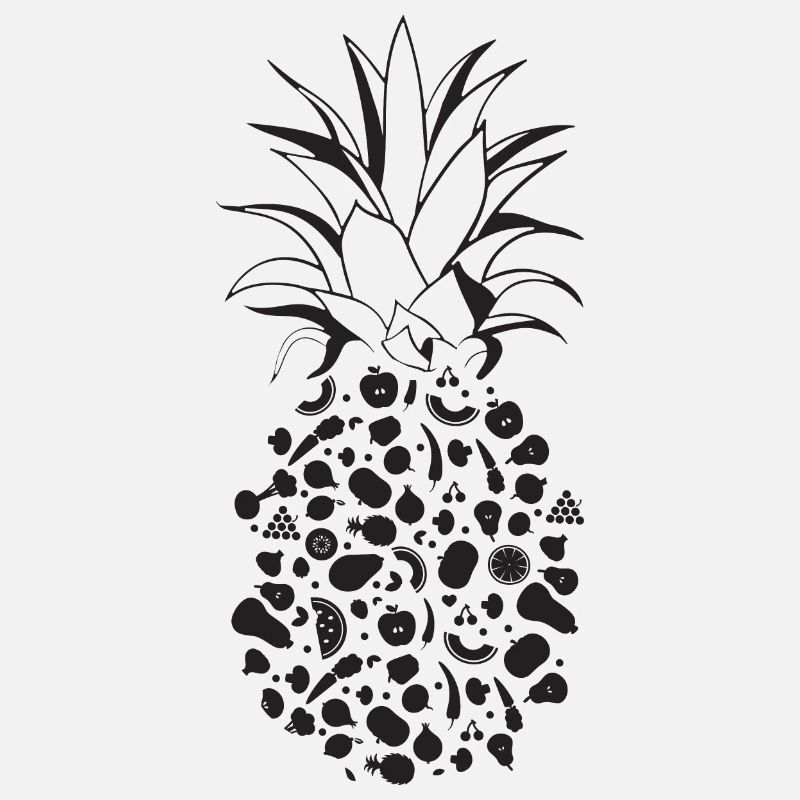 Früchte als Ananas