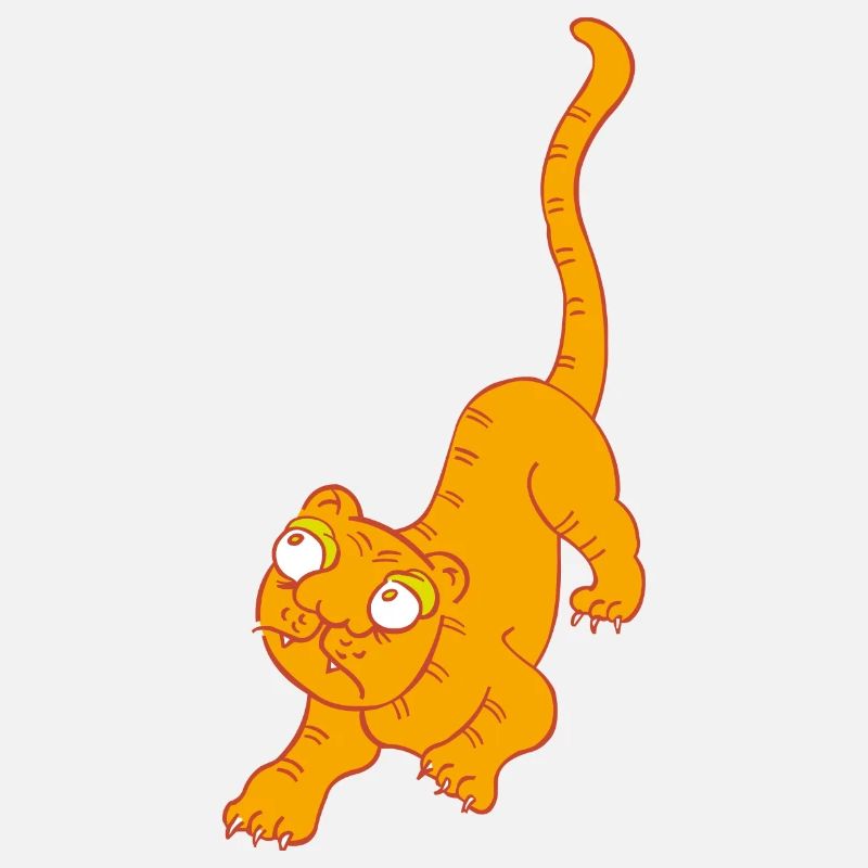 kleine, rot getigerte Katze