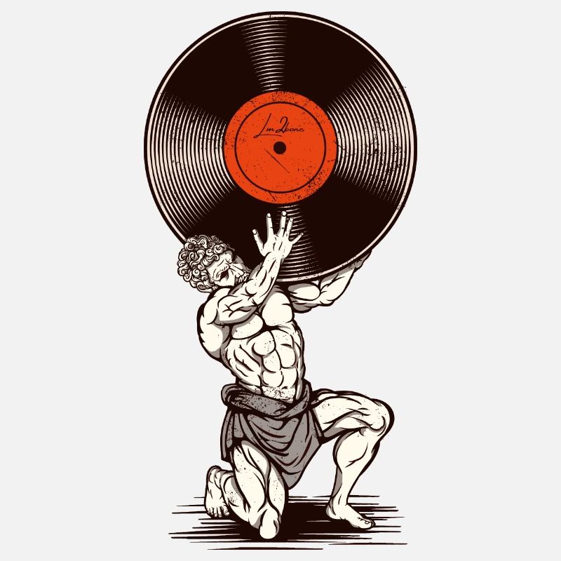 Vinyl-Statue