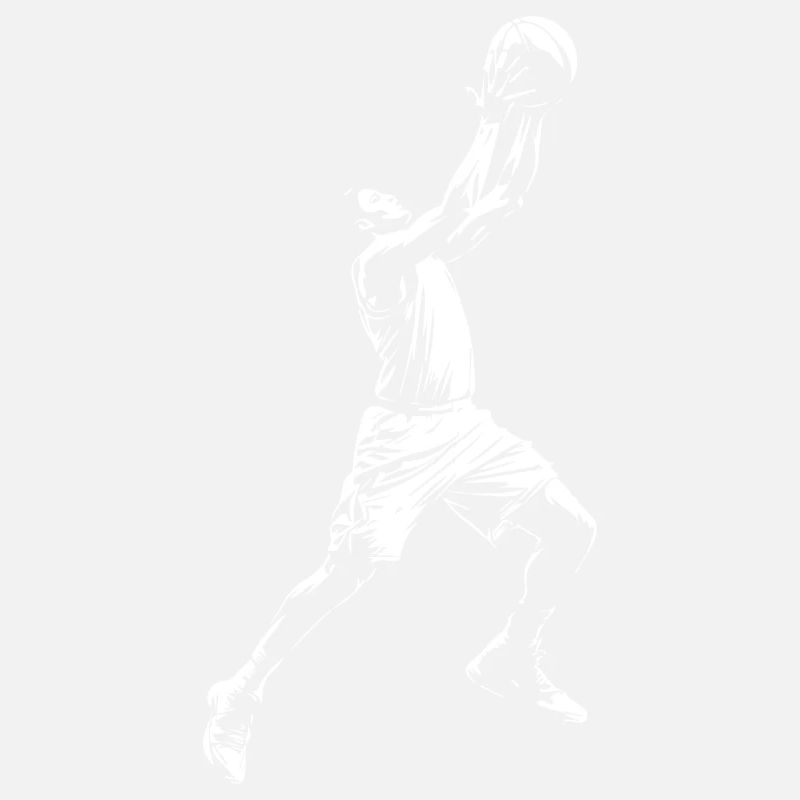 Basketball Player Dunking