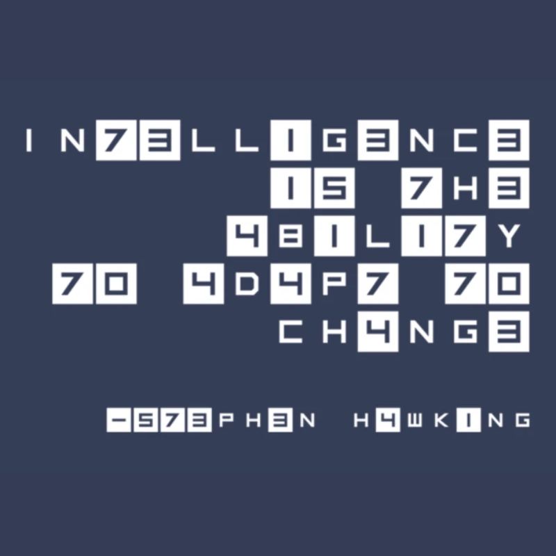 Stephen Hawking Intelligence Leetspeak