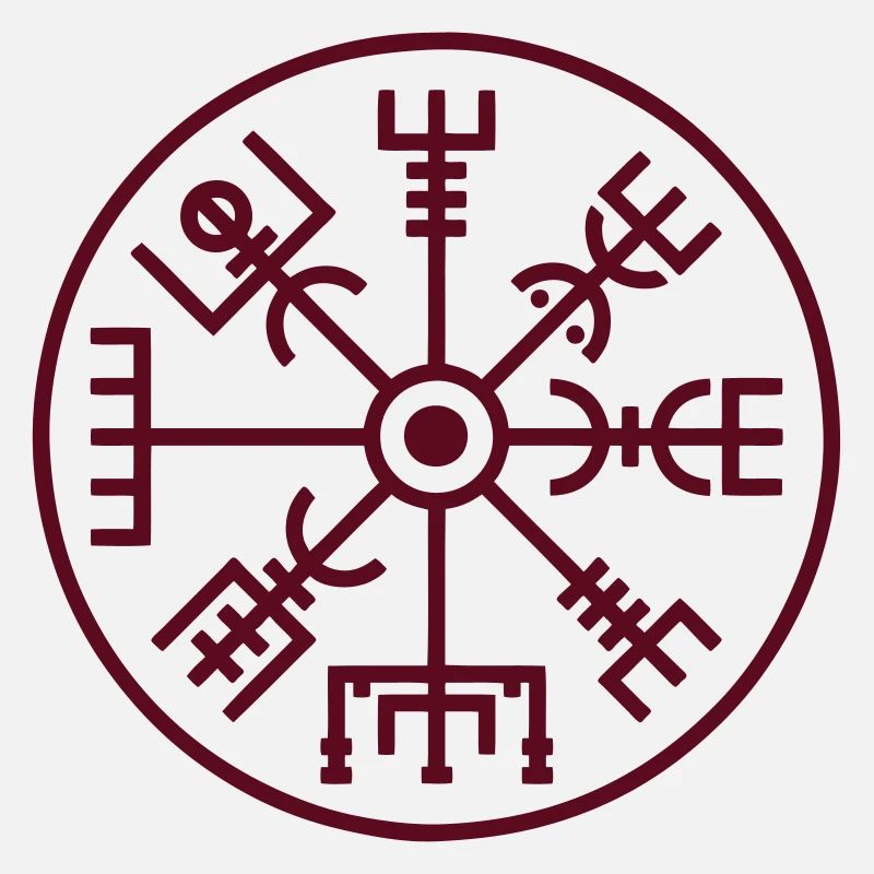 vegvisir icelandic symbol magic compass