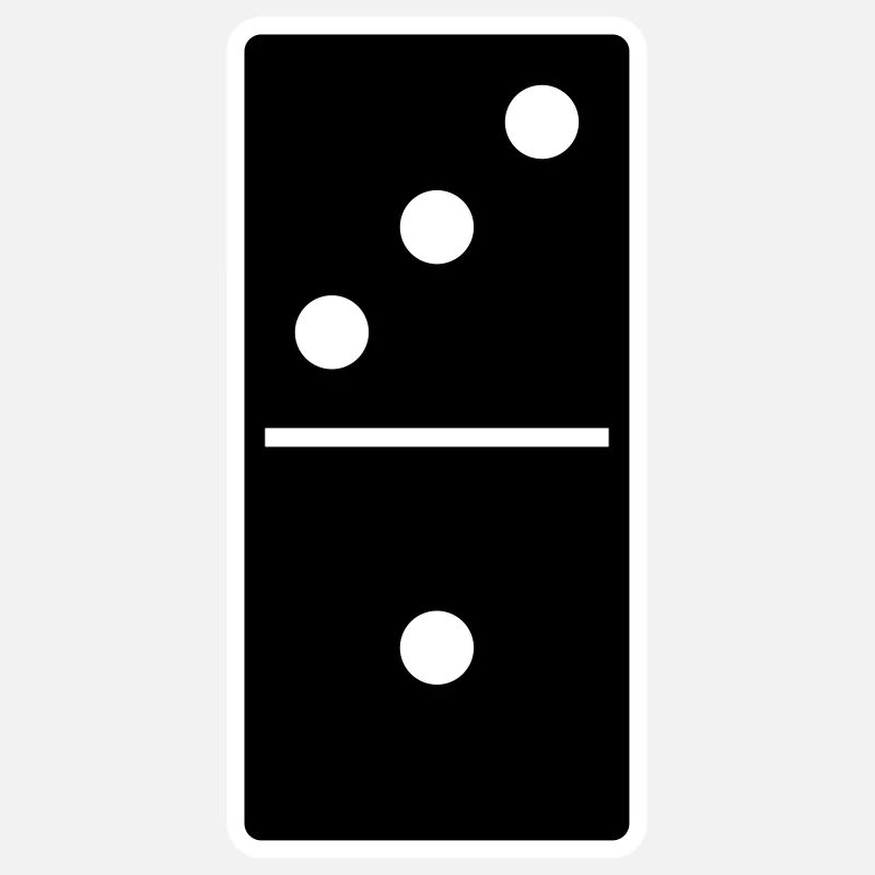 DOMINO STONE 3:1 - VARIABLE COLOR - VECTOR DESIGN!