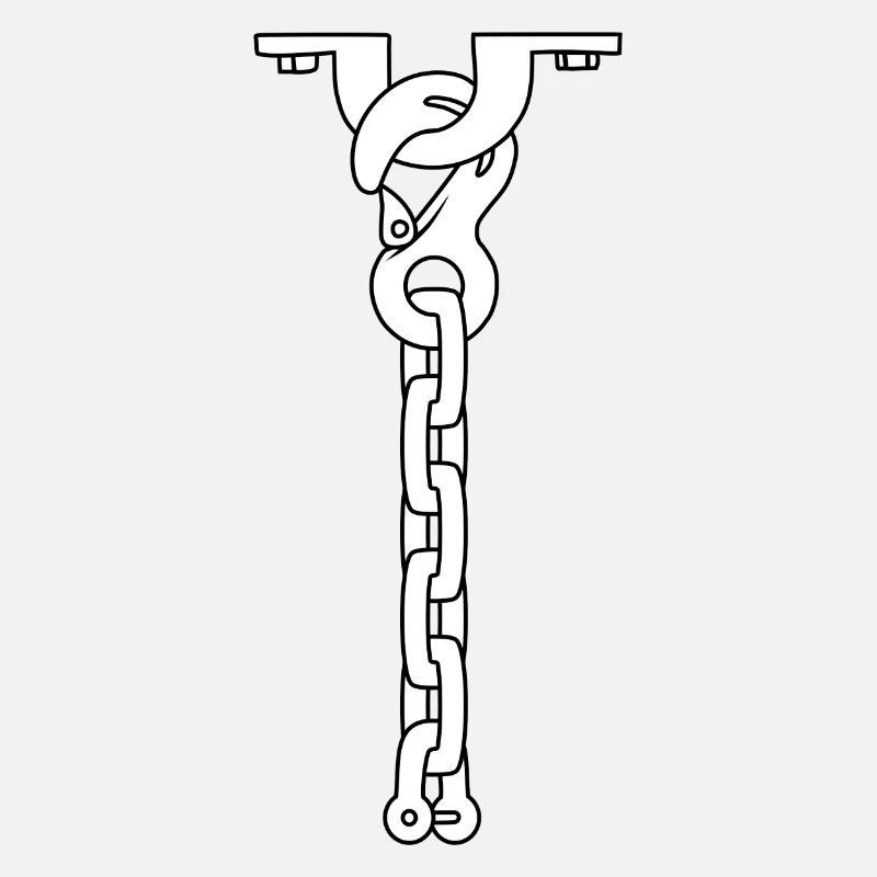 collier cravate BLANC