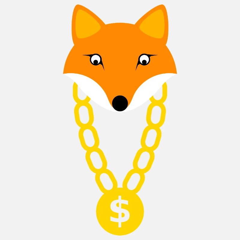 Fuchs mit Goldkette