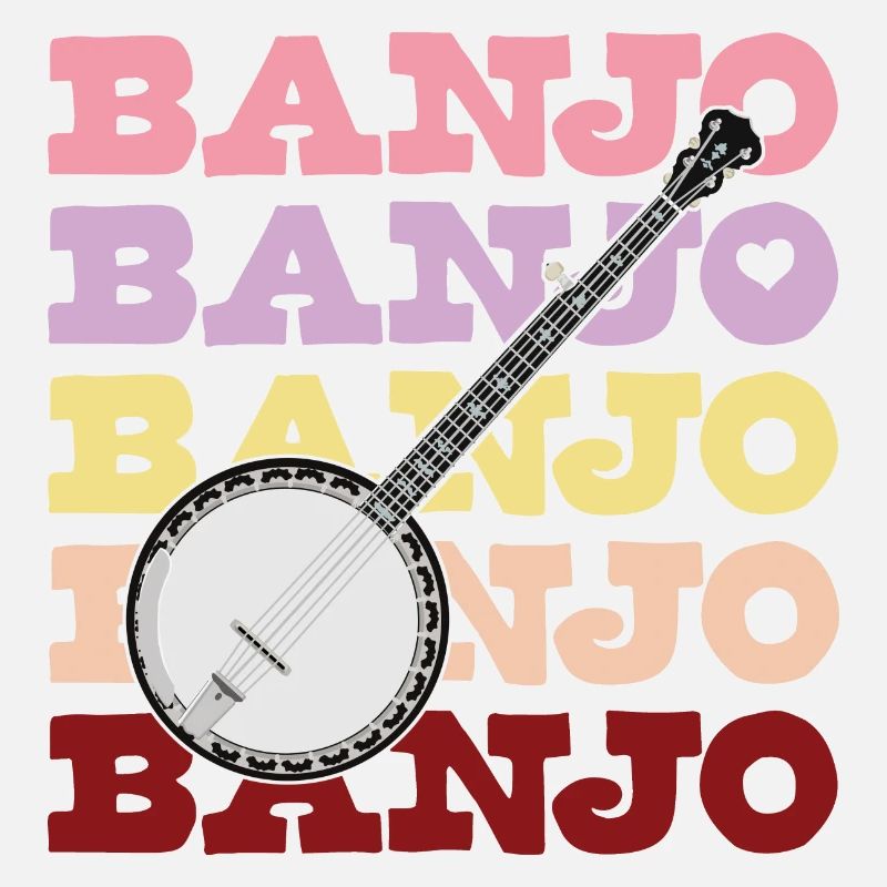 Banjo Candy Colours avec Bluegrass Resonator Banjo